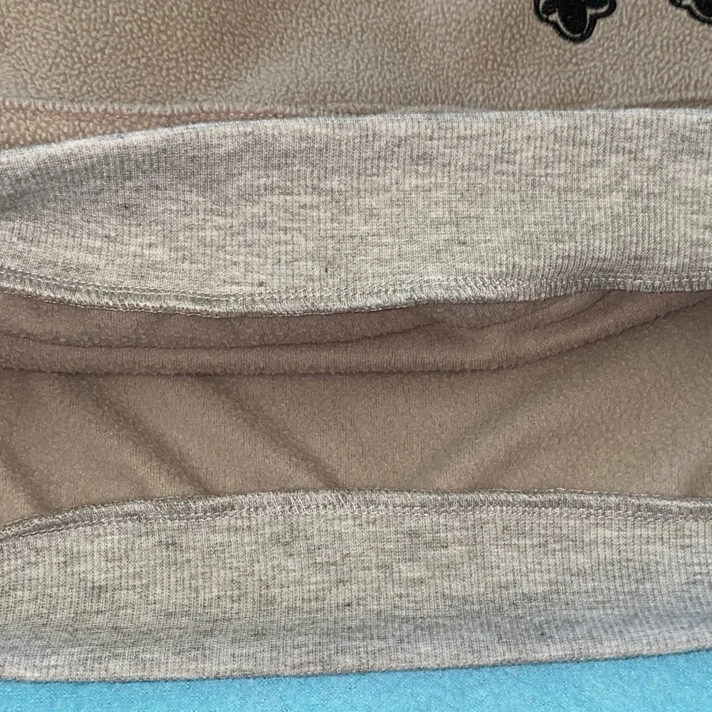 ISSAC LIVE pet animal pouch kitty ears hoodie sweatshirt gray white size L